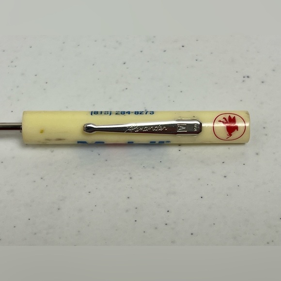 VTG Mobil Hasco Oil Co Advertising Long Beach CA Flathead Screwdriver - Picture 6 of 10